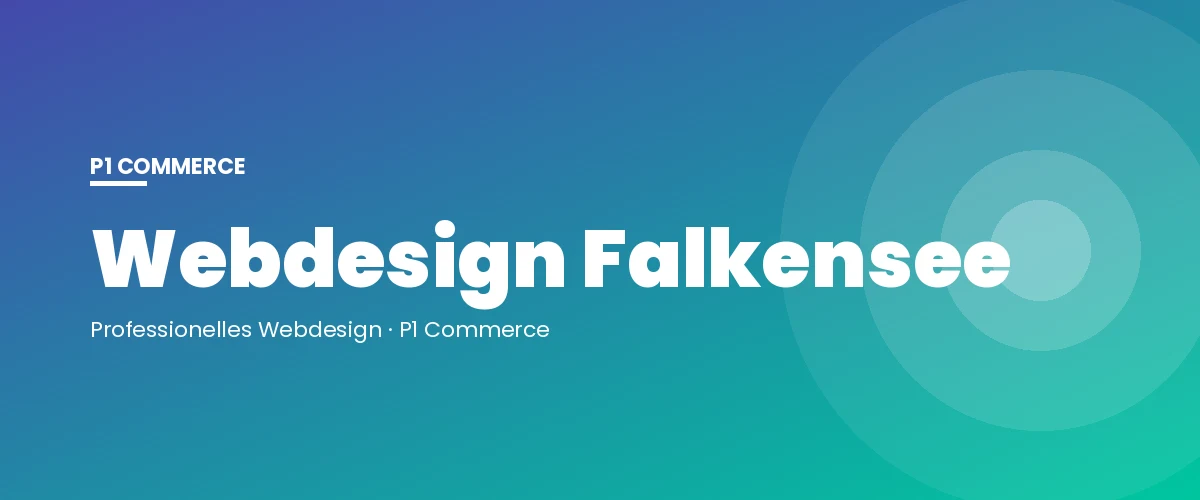 Webdesign Falkensee – P1 Commerce Webagentur
